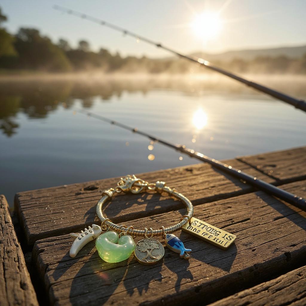 Pulsera de cordón de acero inoxidable bañada en oro con dijes colgantes y cierre extensible – Joyería elegante para mujer